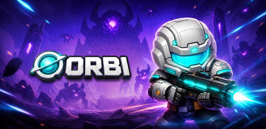 Orbi astronaut facing an alien invasion